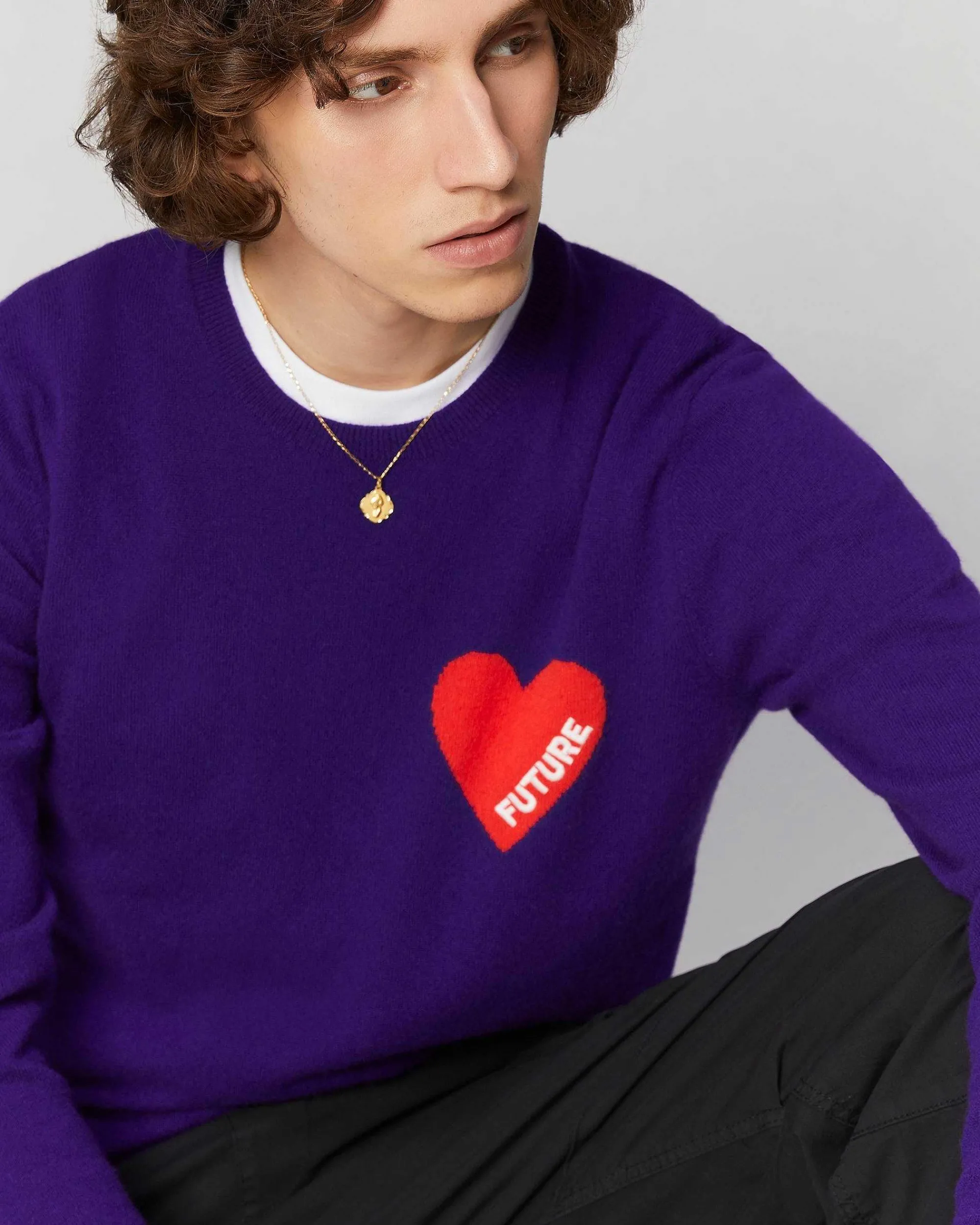 Pull Col Rond Coeur*FROM FUTURE Outlet