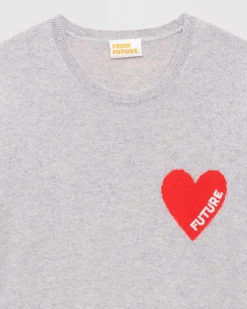 Pull Col Rond Coeur*FROM FUTURE Discount