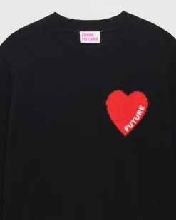 Pull Col Rond Coeur Leger*FROM FUTURE Best