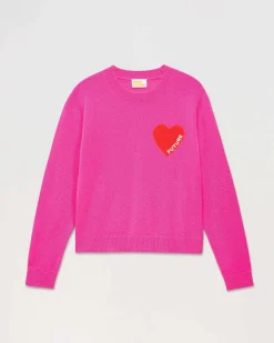 Pull Col Rond Coeur Leger*FROM FUTURE New