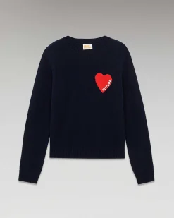 Pull Col Rond Coeur Leger*FROM FUTURE Online