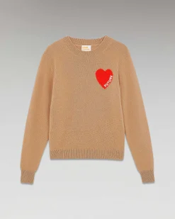 Pull Col Rond Coeur Leger*FROM FUTURE New