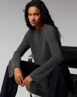 Pull Col Rond Court Manches Evasees*FROM FUTURE Best