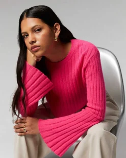 Pull Col Rond Court Manches Evasees*FROM FUTURE Clearance