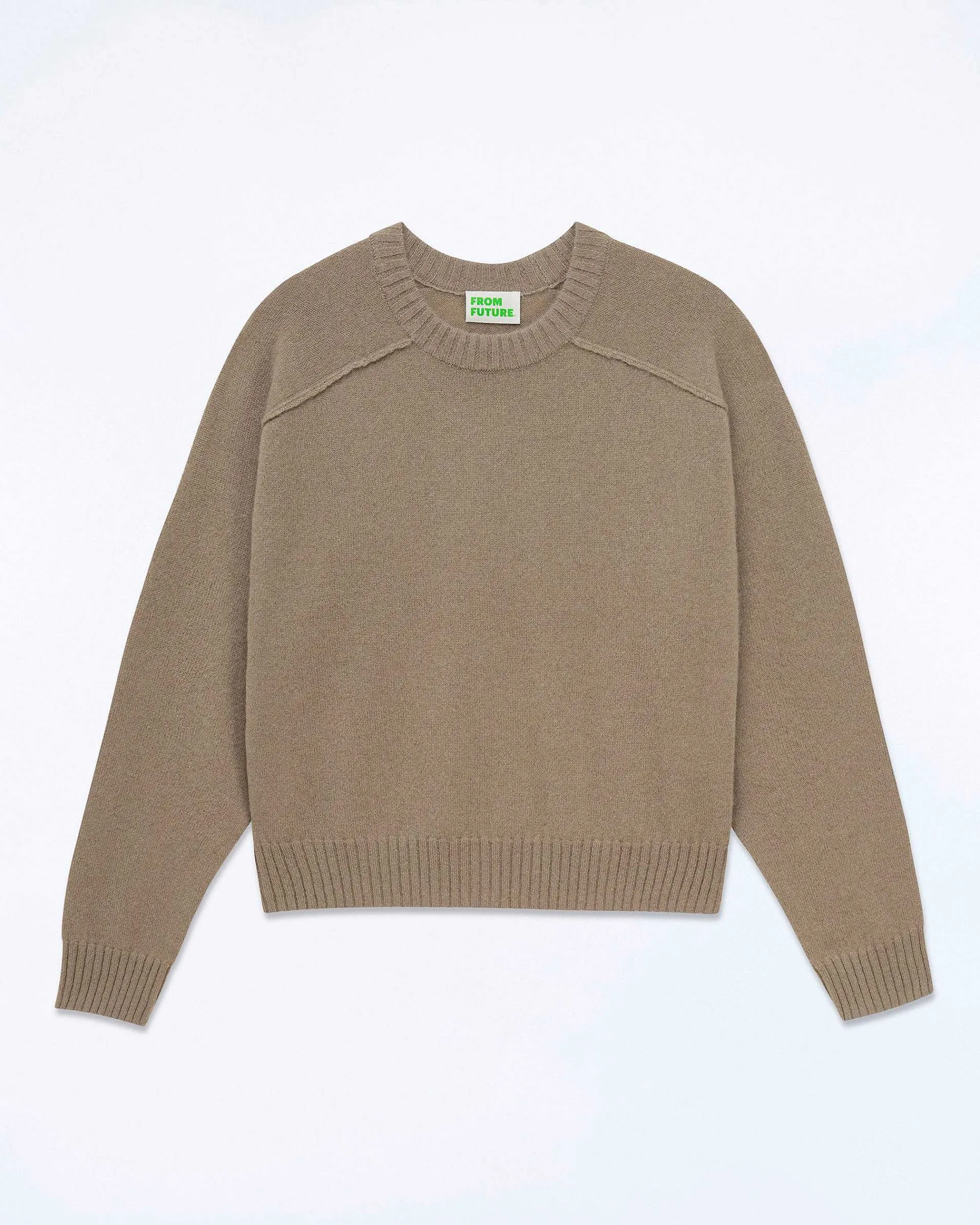 Pull Col Rond Coutures Apparentes*FROM FUTURE Clearance