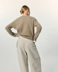 Pull Col Rond Coutures Apparentes*FROM FUTURE Outlet