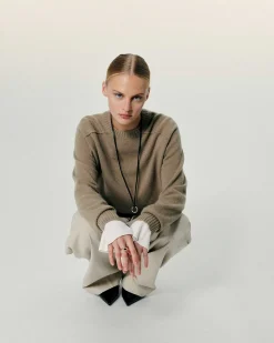 Pull Col Rond Coutures Apparentes*FROM FUTURE New