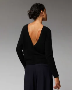 Pull Col Rond Dos Nu Leger*FROM FUTURE Clearance