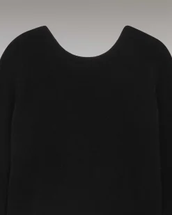 Pull Col Rond Dos Nu Leger*FROM FUTURE Discount