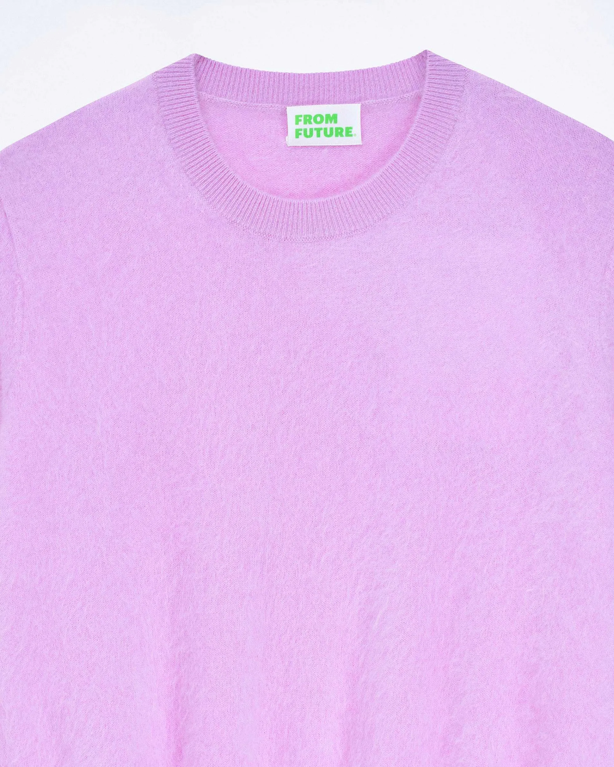 Pull Col Rond En Cachemire Brosse*FROM FUTURE Outlet