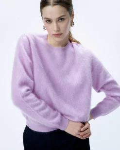 Pull Col Rond En Cachemire Brosse*FROM FUTURE Outlet