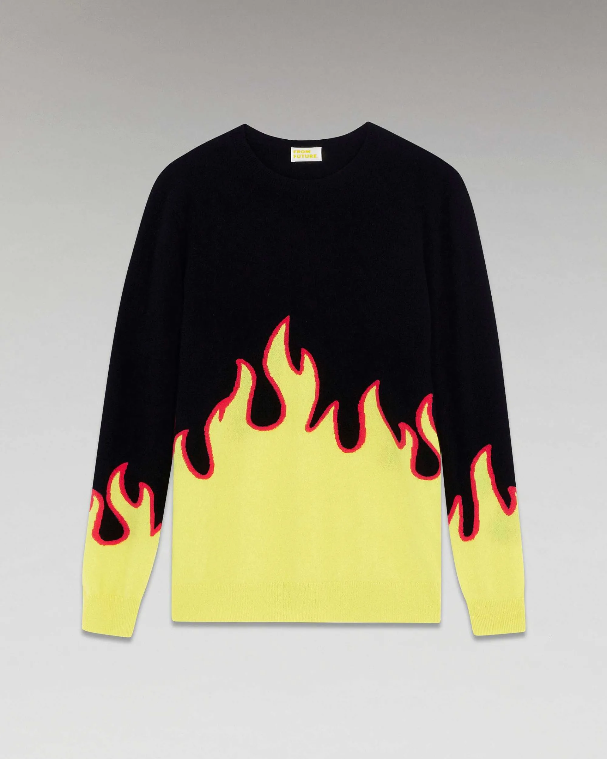 Pull Col Rond Flammes*FROM FUTURE