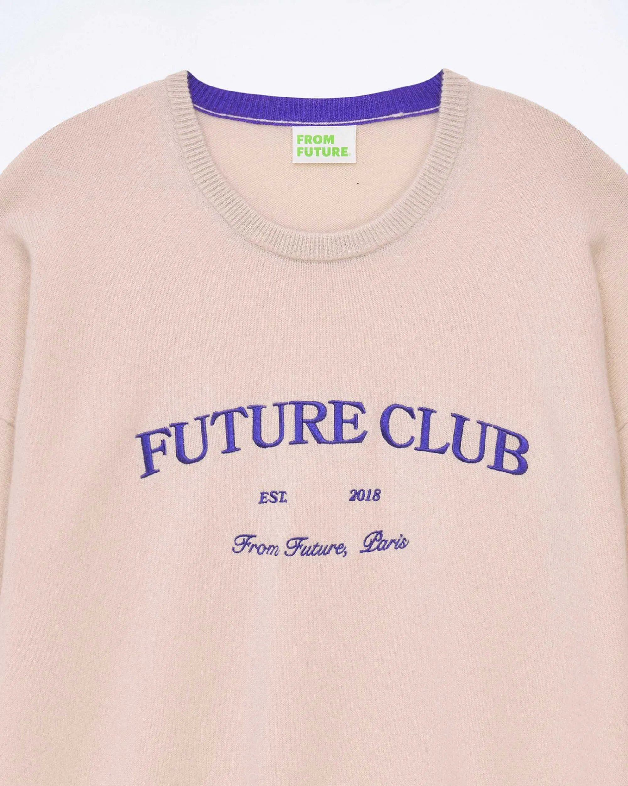 Pull Col Rond Future Club*FROM FUTURE Best