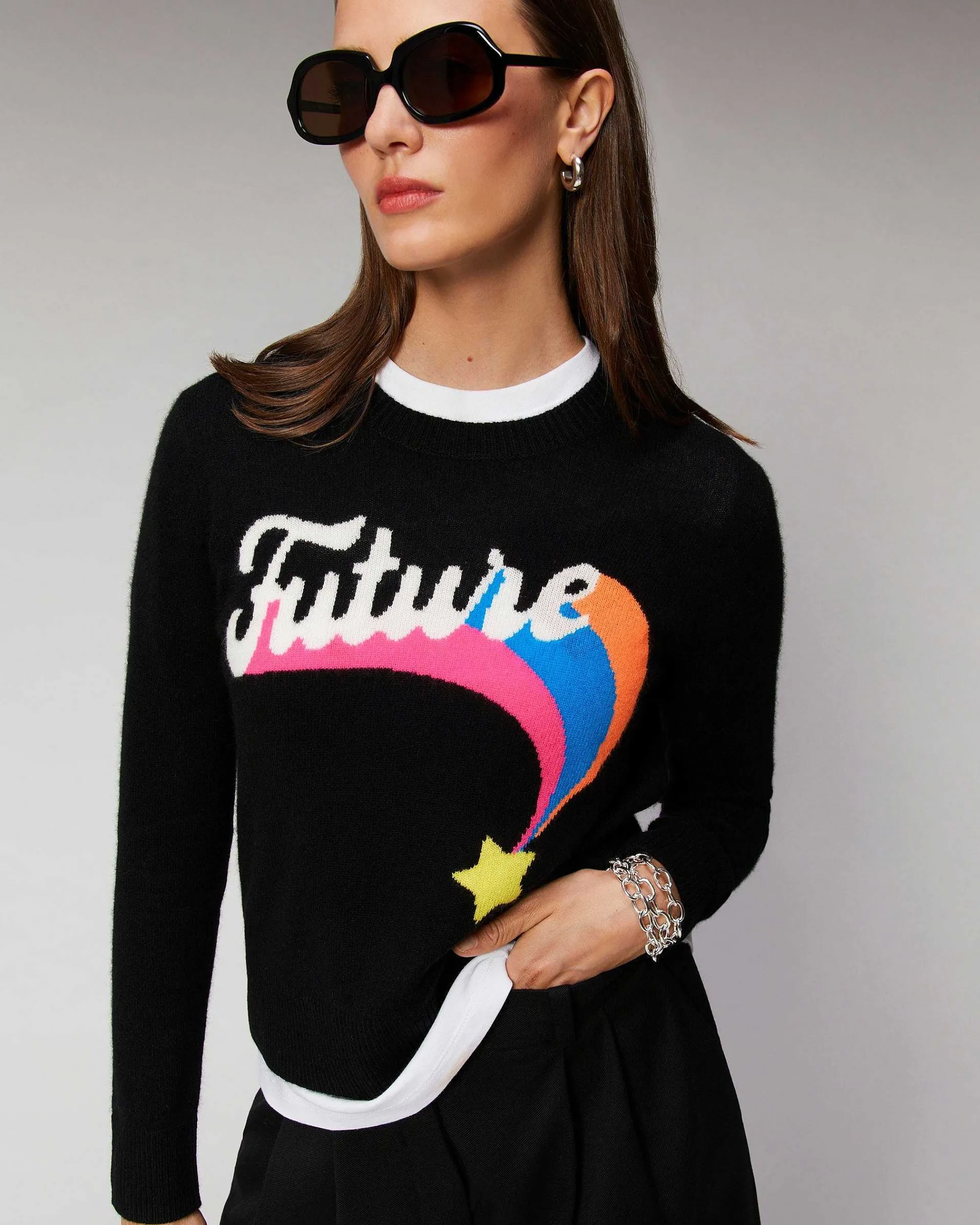 Pull Col Rond Future Etoile Filante Leger*FROM FUTURE New