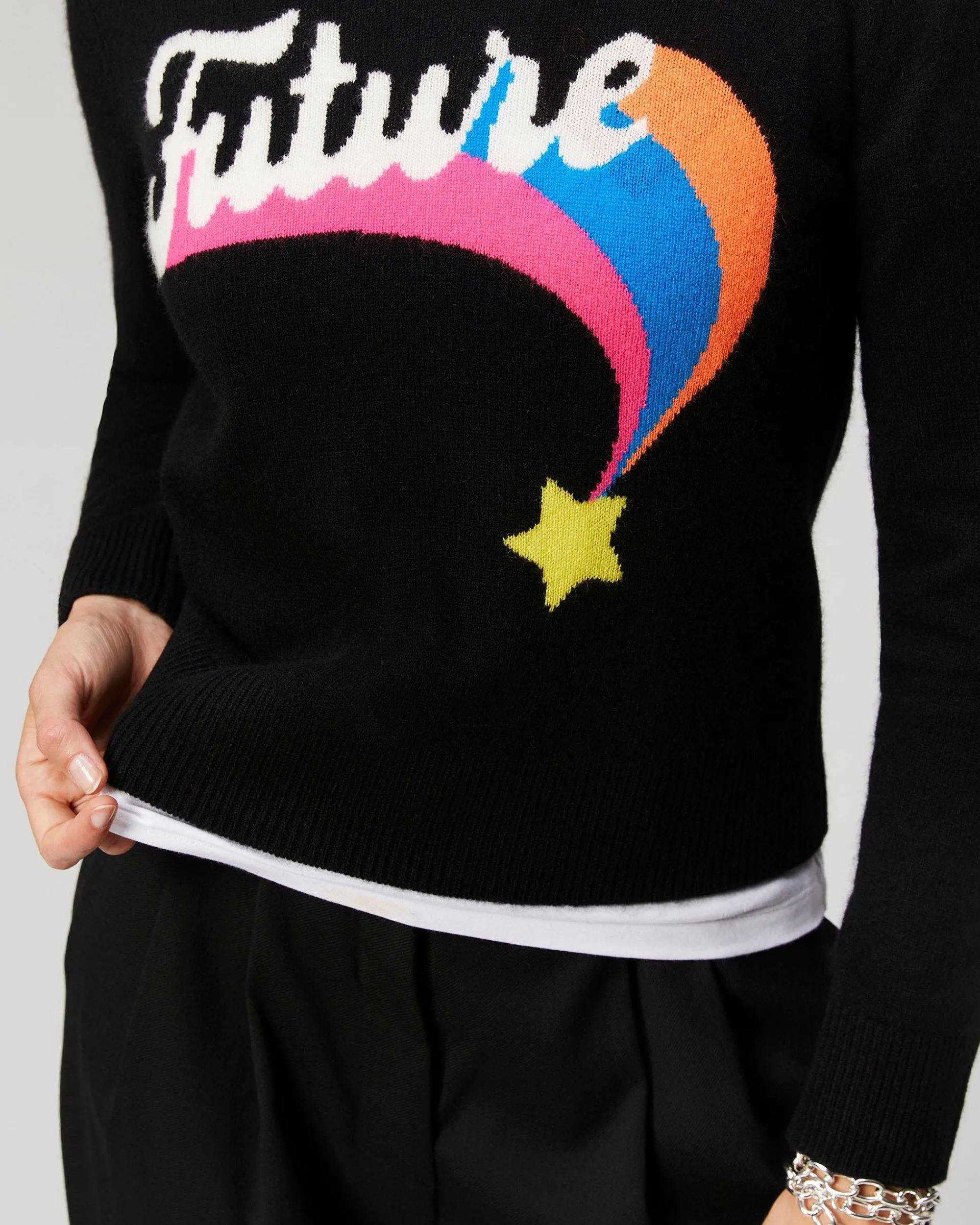 Pull Col Rond Future Etoile Filante Leger*FROM FUTURE Outlet