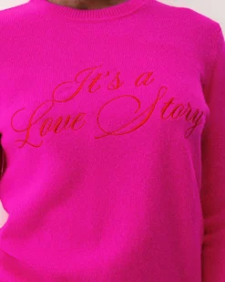 Pull Col Rond It'S A Love Story*FROM FUTURE Hot