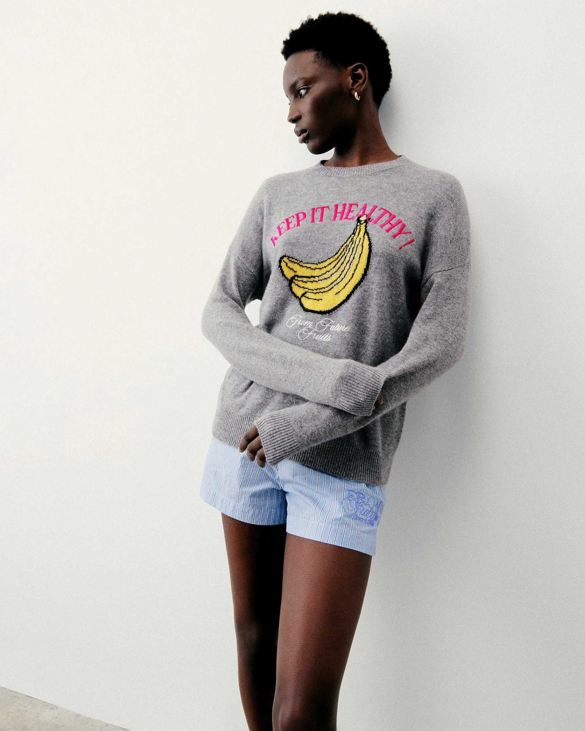 Pull Col Rond Keep It Healthy*FROM FUTURE Sale