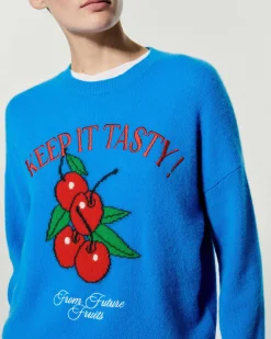 Pull Col Rond Keep It Tasty*FROM FUTURE Clearance