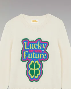 Pull Col Rond Lucky Future Leger*FROM FUTURE Sale