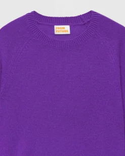 Pull Col Rond Manches Raglan Leger*FROM FUTURE