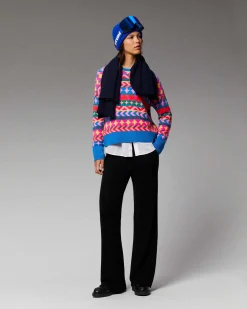 Pull Col Rond Norvegien Allover*FROM FUTURE Hot