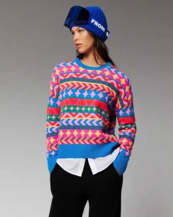 Pull Col Rond Norvegien Allover*FROM FUTURE Hot