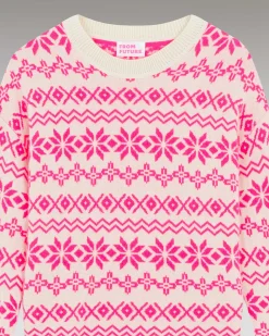 Pull Col Rond Norvegien Bicolore*FROM FUTURE