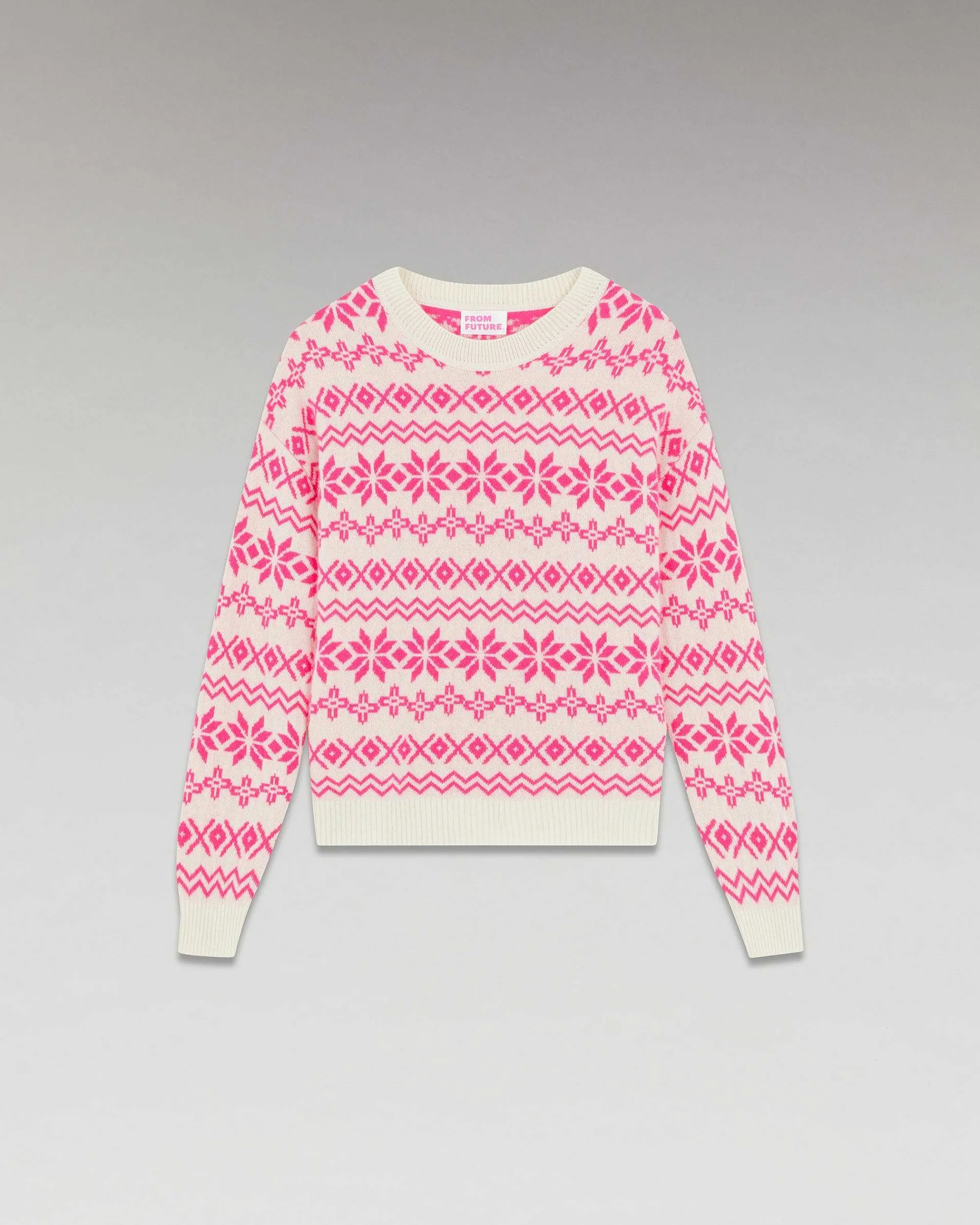 Pull Col Rond Norvegien Bicolore*FROM FUTURE Clearance