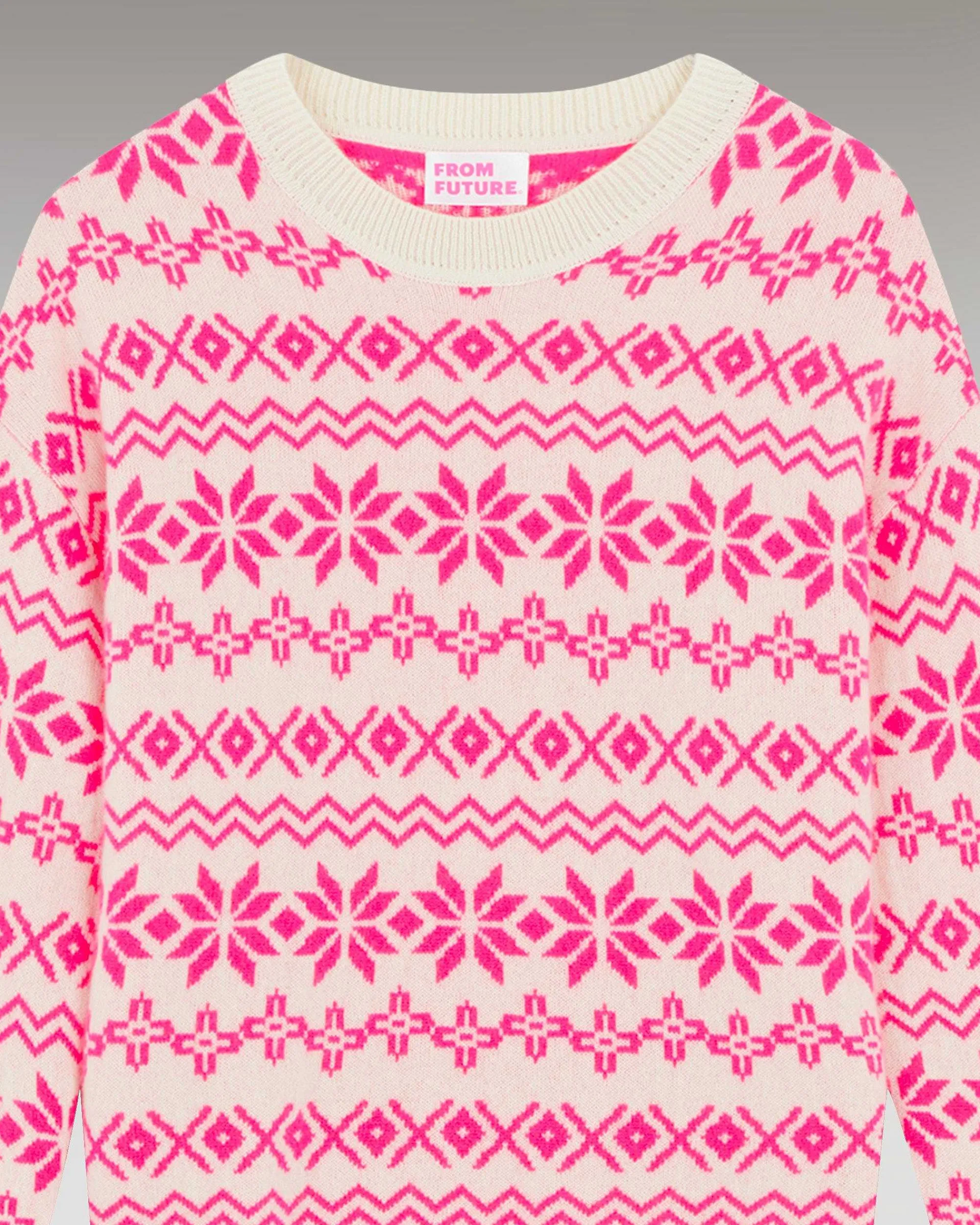 Pull Col Rond Norvegien Bicolore*FROM FUTURE Clearance