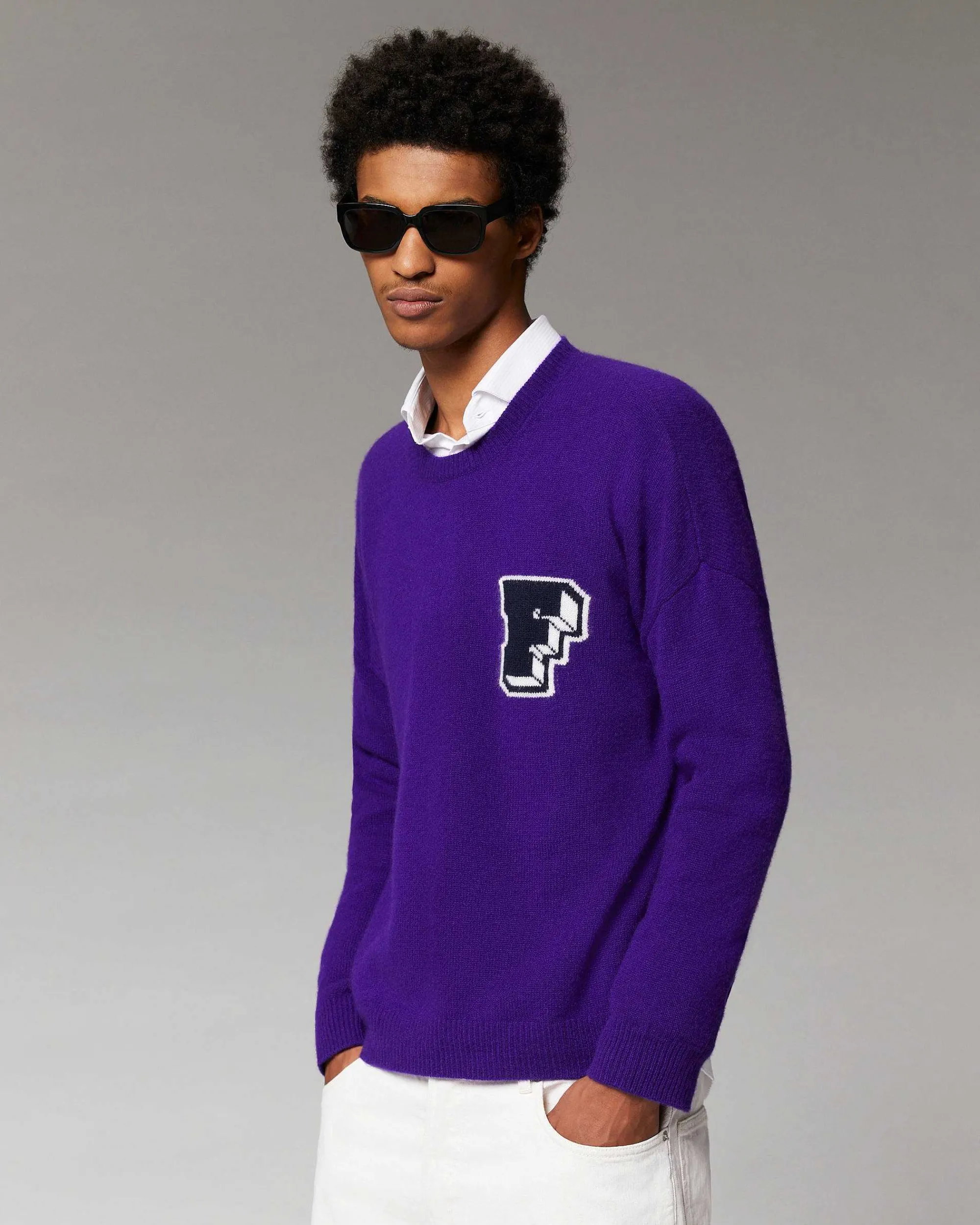 Pull Col Rond Oversize*FROM FUTURE Sale
