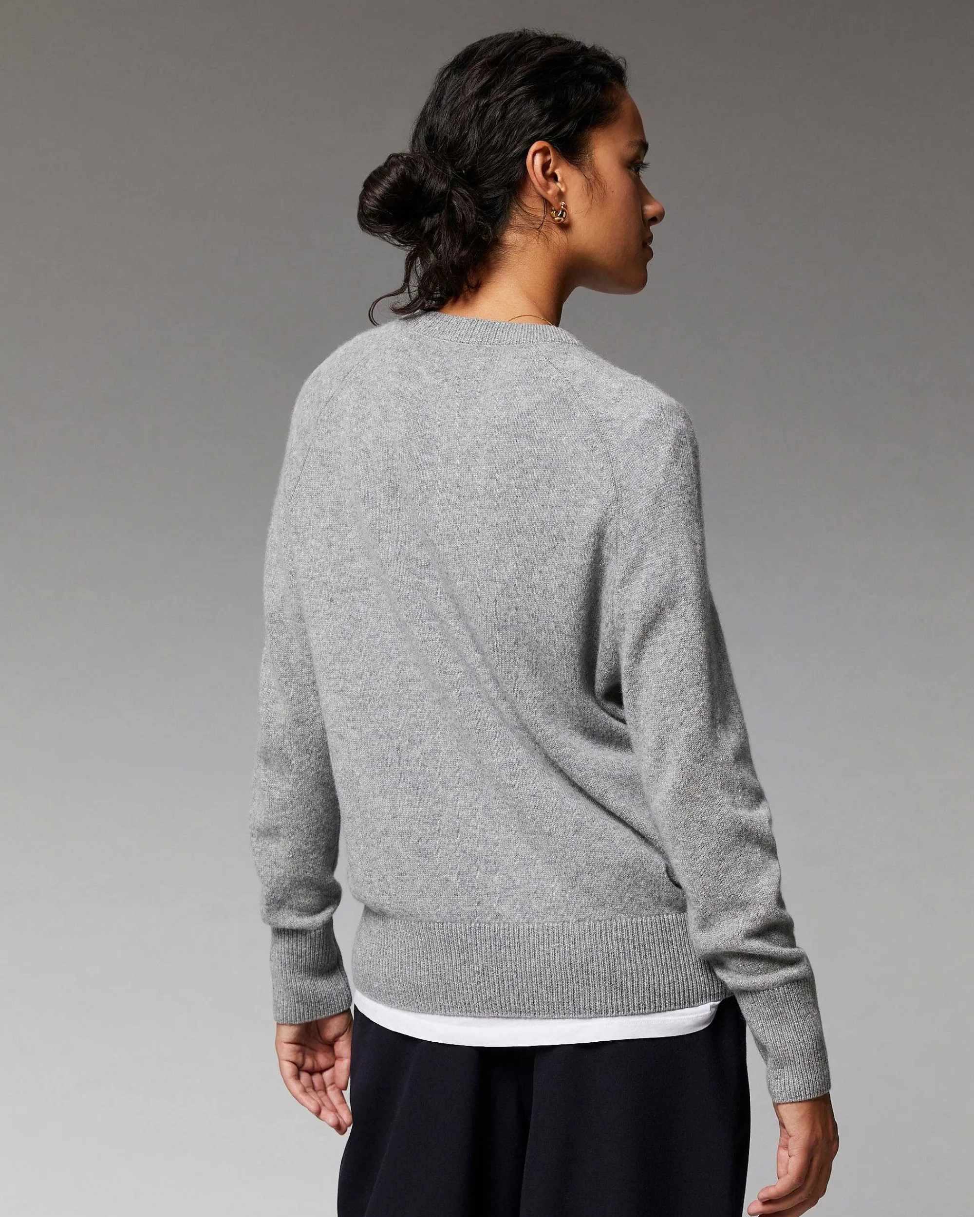 Pull Col Rond Oversize Leger*FROM FUTURE Sale