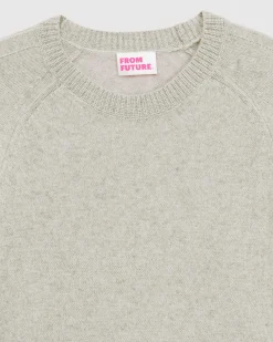 Pull Col Rond Oversize Leger*FROM FUTURE Discount