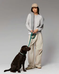 Pull Col Rond Strass Coeur Leger*FROM FUTURE