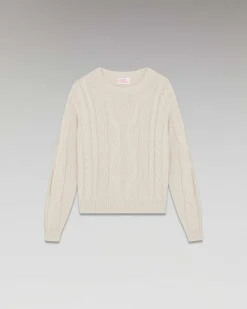 Pull Col Rond Torsades Epais*FROM FUTURE Sale