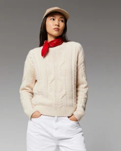 Pull Col Rond Torsades Epais*FROM FUTURE Sale