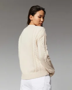 Pull Col Rond Torsades Epais*FROM FUTURE Sale