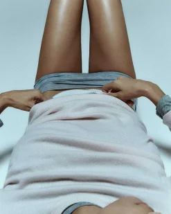 Pull Col Rond T-Shirt Leger*FROM FUTURE New