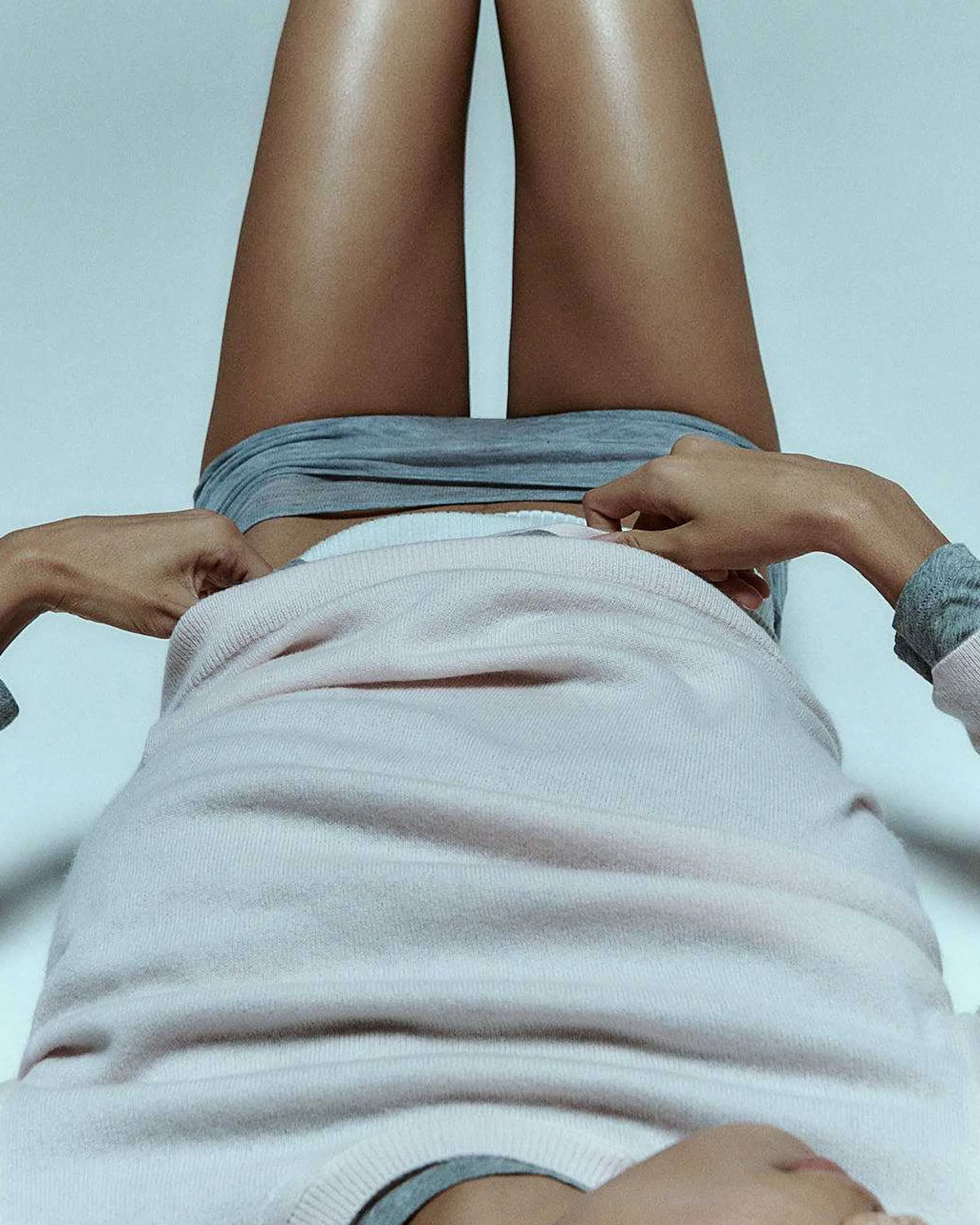 Pull Col Rond T-Shirt Leger*FROM FUTURE Clearance