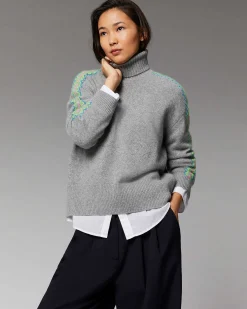 Pull Col Roule Bandes Bicolore*FROM FUTURE Discount