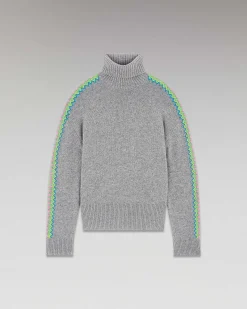 Pull Col Roule Bandes Bicolore*FROM FUTURE Discount