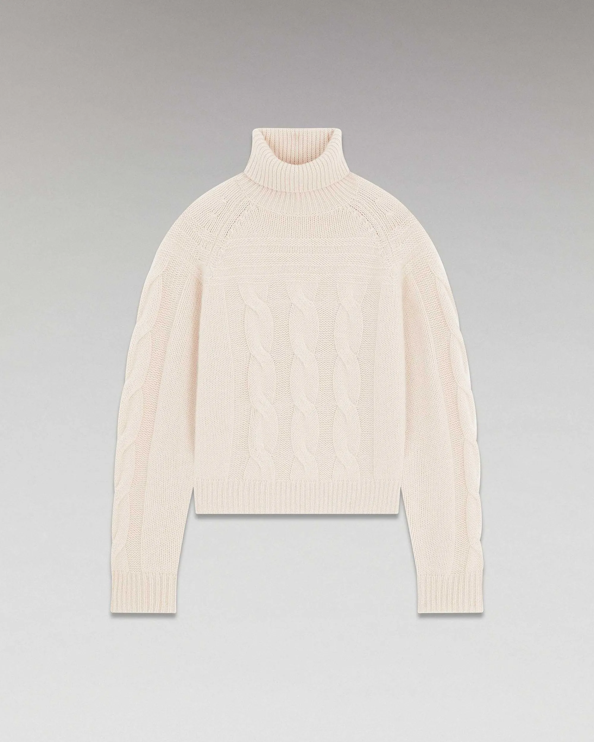 Pull Col Roule Torsades Epais*FROM FUTURE Hot