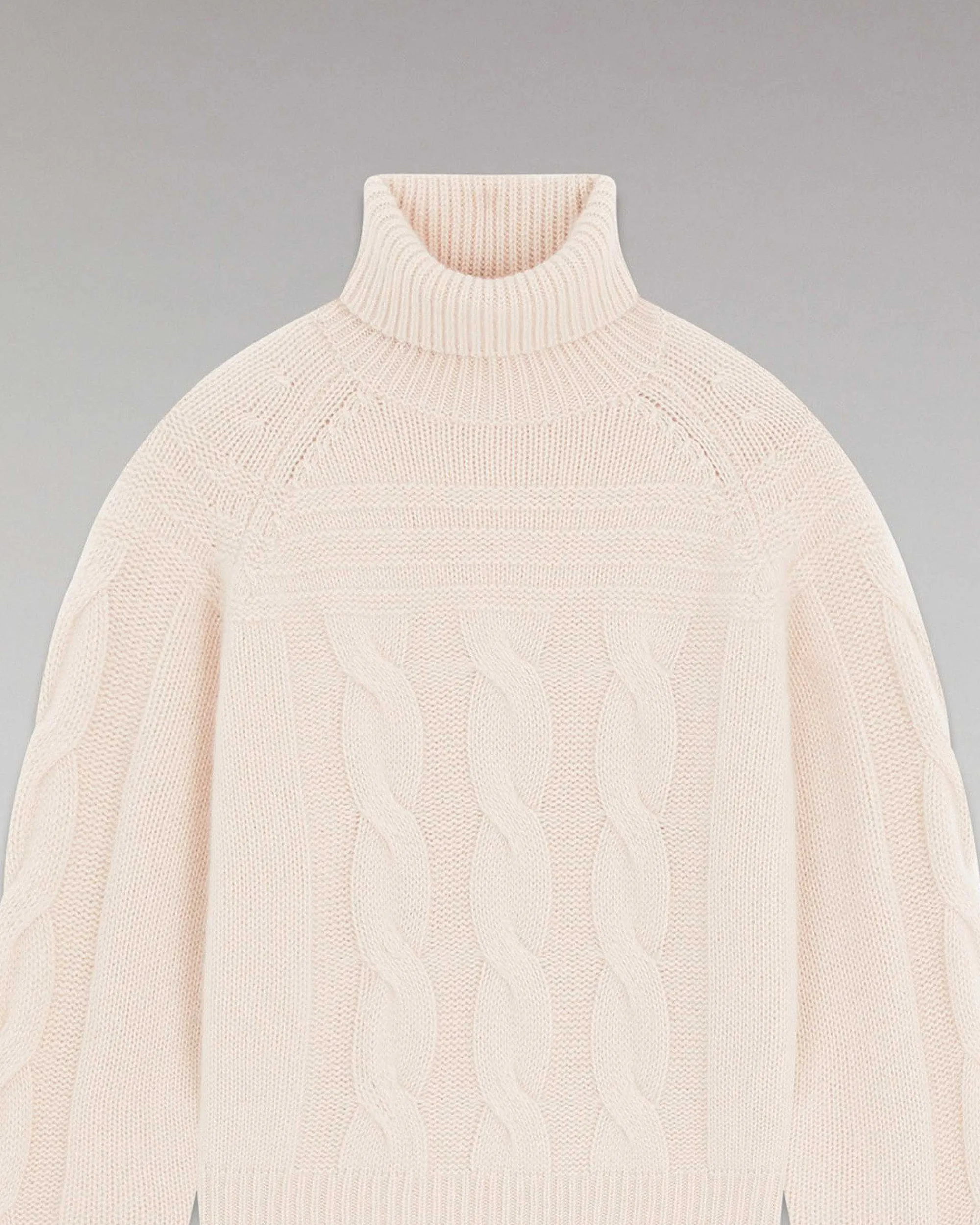 Pull Col Roule Torsades Epais*FROM FUTURE Hot