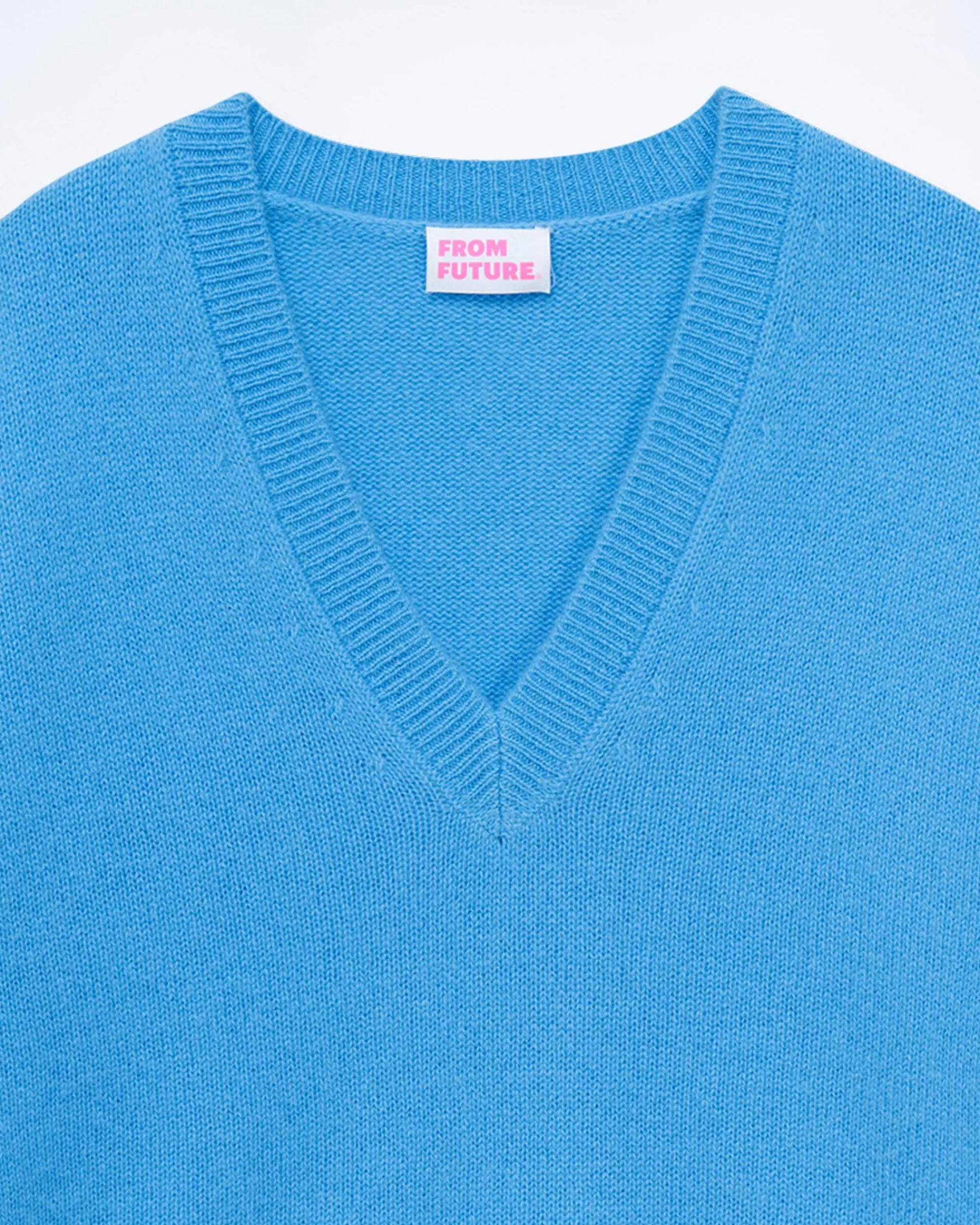 Pull Col V Bandes Bicolores Manches*FROM FUTURE Outlet