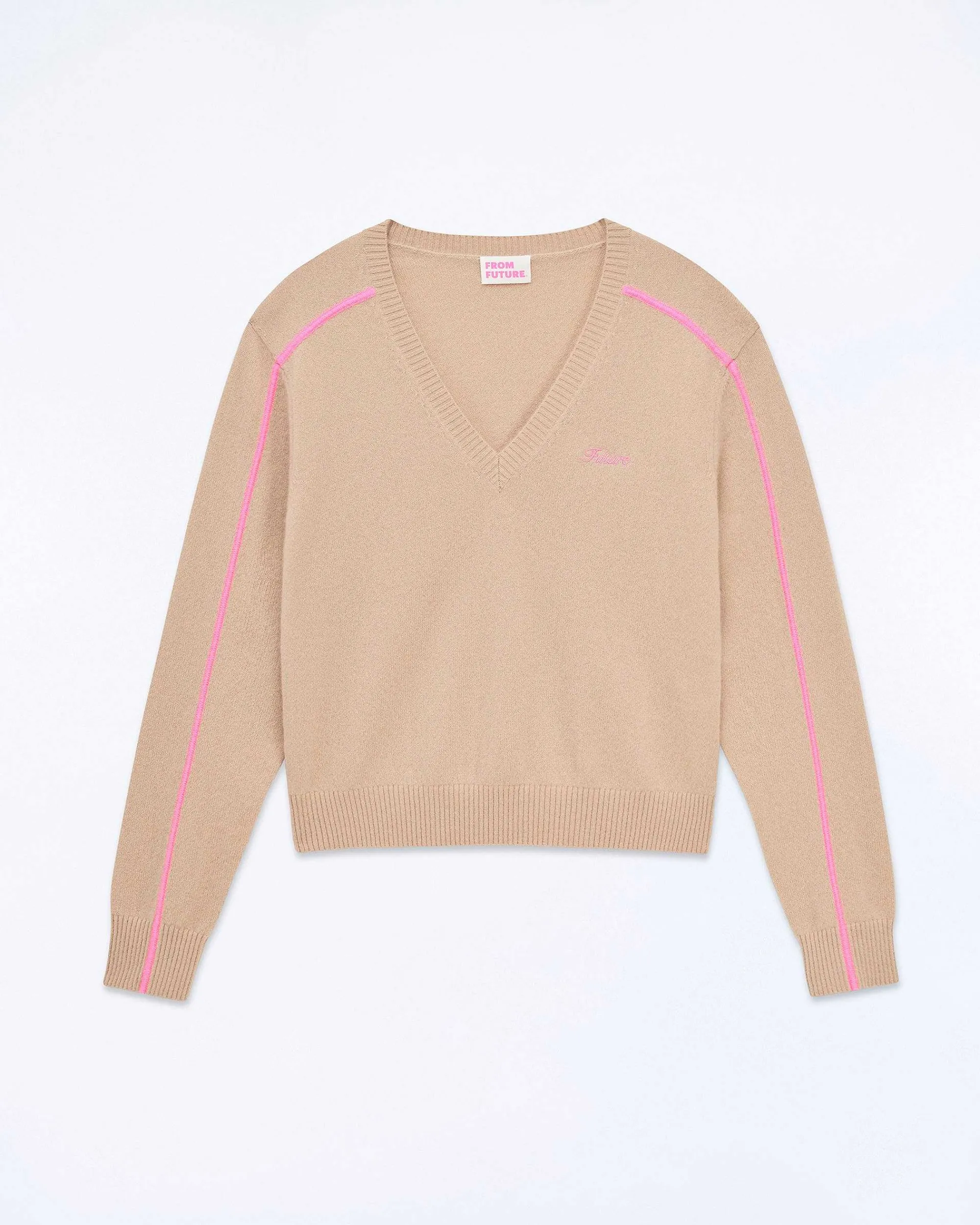 Pull Col V Bandes Fines Future*FROM FUTURE Best