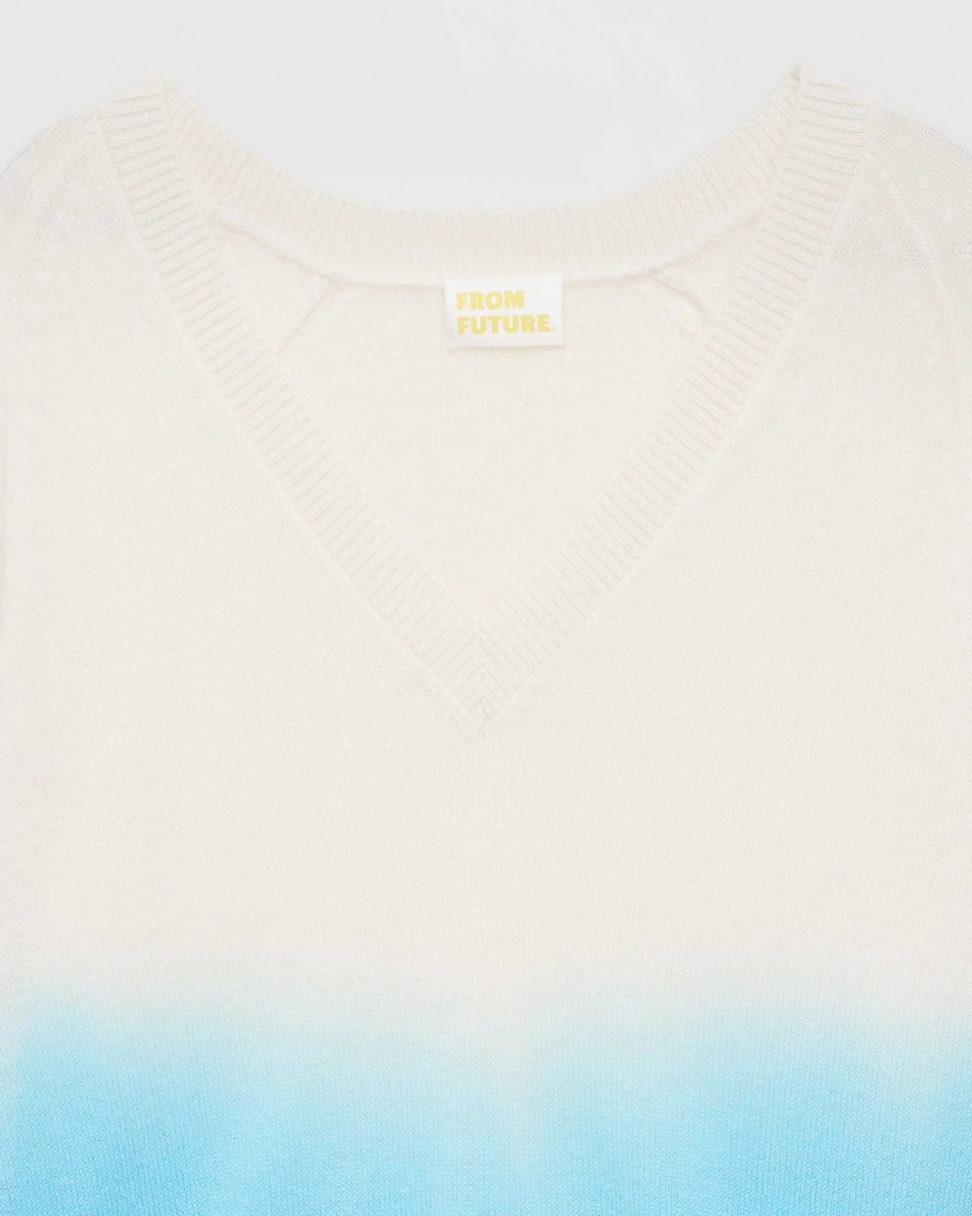 Pull Col V Dip Dye Leger*FROM FUTURE Online