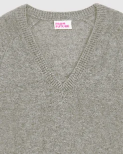 Pull Col V Oversize Leger*FROM FUTURE Sale