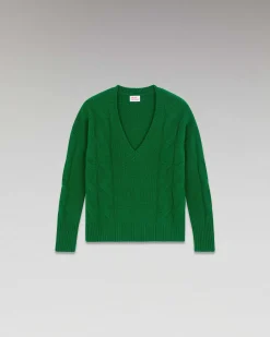 Pull Col V Torsades Epais*FROM FUTURE Outlet