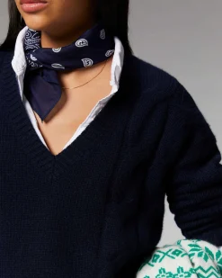 Pull Col V Torsades Epais*FROM FUTURE Hot