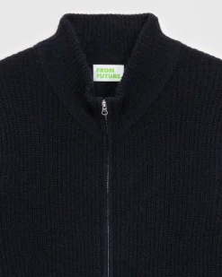 Pull Gilet A Cotes Zippe*FROM FUTURE Clearance