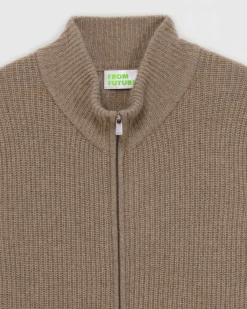 Pull Gilet A Cotes Zippe*FROM FUTURE Sale